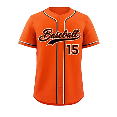 KXK Custom Baseball Jersey Stitched Personalized Baseball Shirts Sports Uniform for Men Women Boy