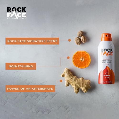 RockFace Body Spray for Men, 200ml - Image 4