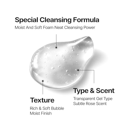 tHermoCEUTICAL EXO Regentron Foamgel - Daily Facial Cleanser for Normal and Dry Skin, Moisturizing Effect, Gentle Bubblle Foam Face Wash with Irritation-Free Formula, 3.38 fl.oz