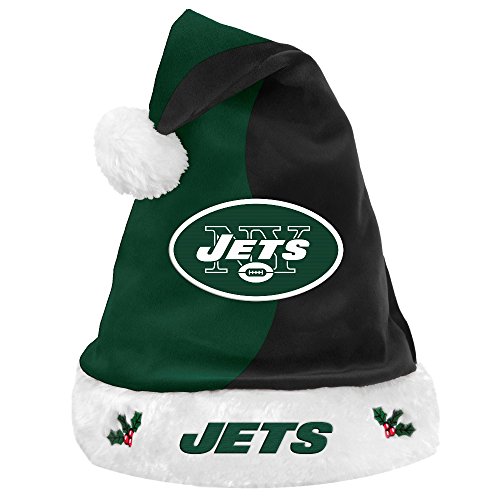 FOCO New York Jets 2017 Basic Santa Hat