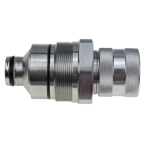 Image of V1311-77150 Hydraulic Female Flat Face Quick Coupler 48mm Compatible with Kubota SSV65 SSV65PC SSV75 SSV75PC SVL95-2SC SVL65-2