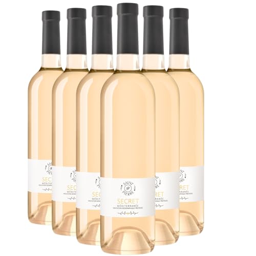Méditerranée Secret rosado 2025 - Saint Pierre - IGP - Provenza - Alpes - Côtes d Azur - Francia - Variedades de uva Cinsault,Grenache,Syrah - 12x75cl