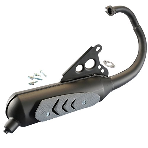 Pot d'échappement Polini 200.0311, MBK Booster pour MBK Booster 50 SA05 | Yamaha BWS 50 4BX | Yamaha BWS 50 SA05