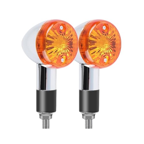 Clignotants de moto à balles 10mm ampoule jaune pour VN 500 à 2000