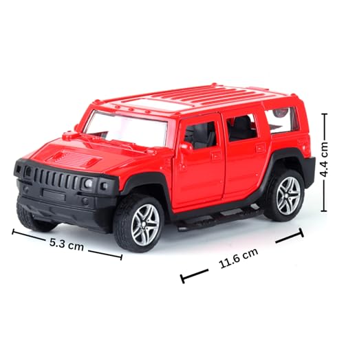 Image of Metal Die-cast 1:37 Humm - Red