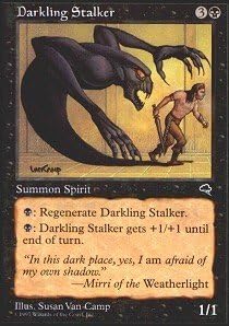 Magic The Gathering - Darkling Stalker - Tempest