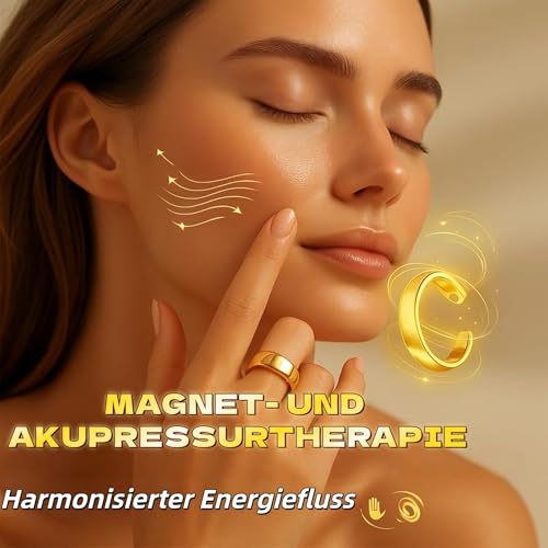Neovolta VitalRing –Der Magnetfeldtherapie-Ring zur Unterstützung bei Ängsten & für verbesserte Schlafqualität.Ideal als unsichtbarer Alltagsbegleiter im Beruf,auf Reisen oder in stressigen – Bild 4