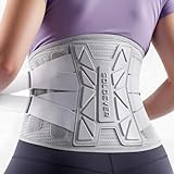 Medical-Grade Back Brace for Women Lower Back Pain Relief [Ultra Breathable & Stronger Support] Back Support Brace with Adjustable Strap System - Back Support Belt for Herniated Disc, Sciatica, Arthritis,Scoliosis
