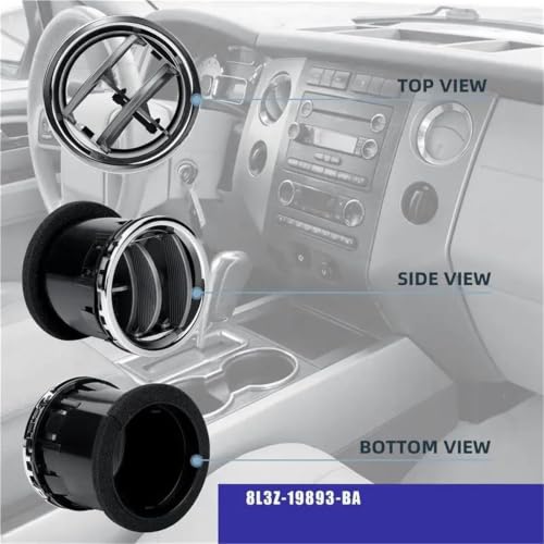 Persienne ventilation Ford F150 plastique ABS durable ajustement d'origine - 3