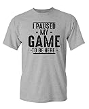 Funny Gray Graphic T-Shirt