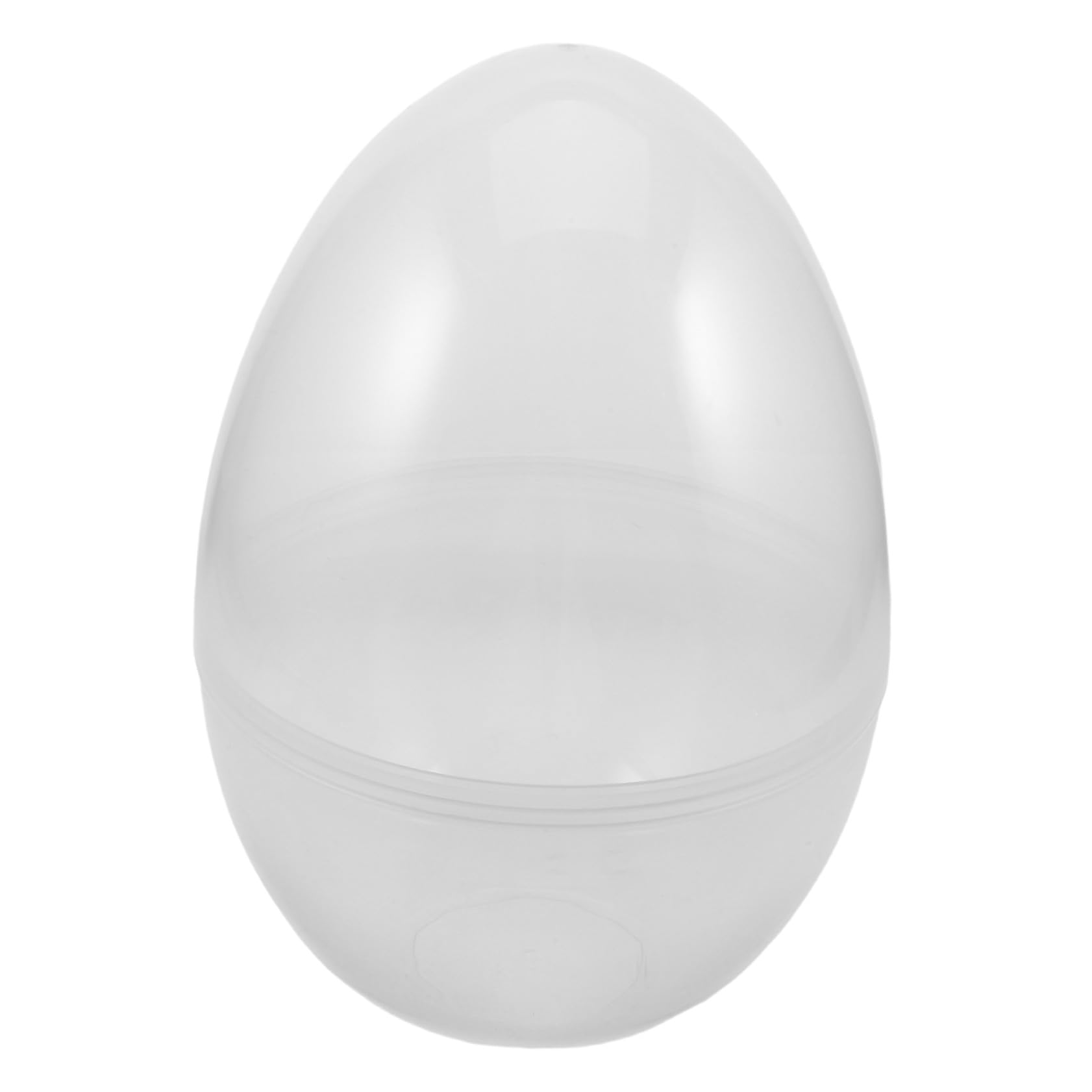 IMIKEYA Uovo di Pasqua Trasparente Grande Scatola Riempibile per Caramelle Decorazioni Casa Festa di Nozze Compleanno Matrimonio Personalizzabile