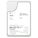 Seagate シーゲイト 20TB ST20000NM002C Exos SATA HDD 6Gb/s 7200RPM 3.5インチ NAS データセンター エンタープライズ 内蔵ハードディスク (整備済み品)
