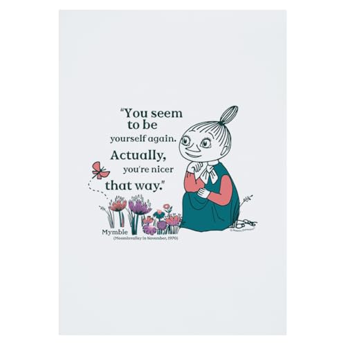 Póster Moomin A3 de Mymble ideal para decorar tu zona de teletrabajo