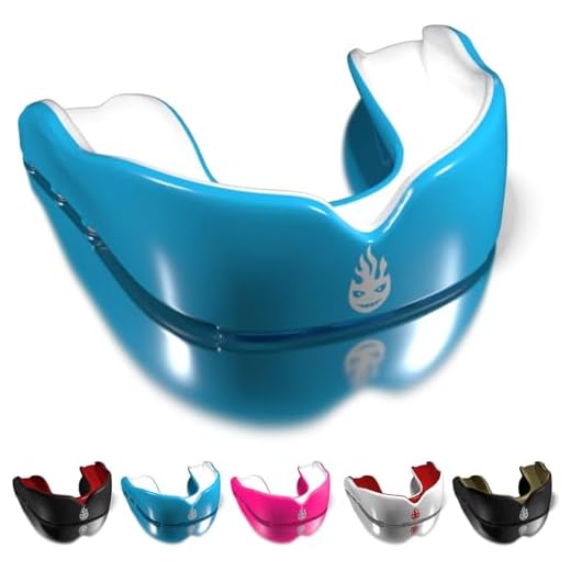 Protector bucal Dr. Knox para adultos Premium, moldeable por inmersión en agua caliente, para deportes de contacto, incluyendo: protector bucal para boxeo, MMA, karate y artes marciales.