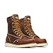 Thorogood American Heritage 8” Moc Toe Work Boots for Men Made with Full-Grain Leather, Soft Toe, Slip-Resistant Wedge Outsole and Comfort Footbed; EH Rated, Trail Crazy Horse - 10.5 D US
