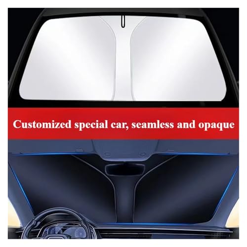 Parasol Ventanilla Coche Antitérmico de 140x70CM Bloqueo UV para E90 y E60 6