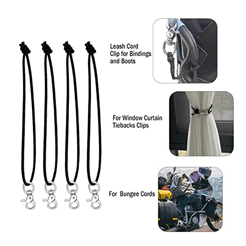 Cabo elástico de esqui,Alças de Encadernação de Snowboard | Cabo de trela de remo de bobina de pranc