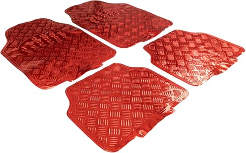 Juego de alfombras NEPI Red Allum 2.9 kg de PVC de alta resistencia