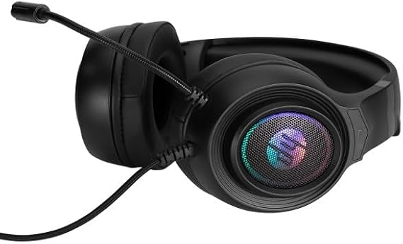 HP DHE-8008U LED Gaming Headset with Wired Microphone