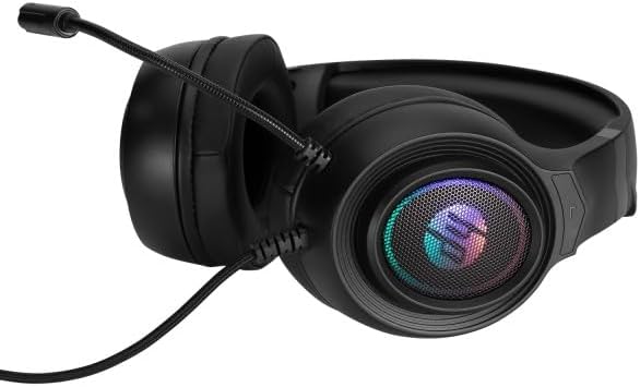 HP DHE-8008U LED Gaming Headset with Wired Microphone
