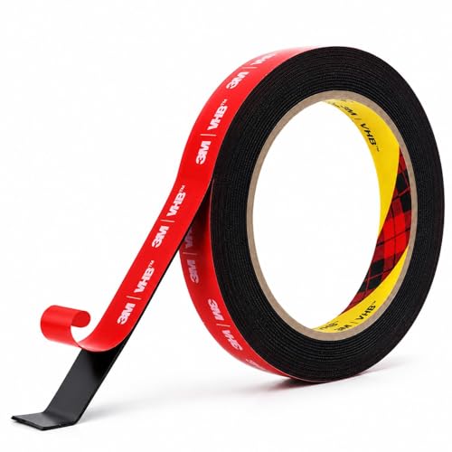 Ohayooz Double Sided Tape Heavy Duty 10FT, Very Sticky Adhesive Mounting Tape, Works Great Indoors...
