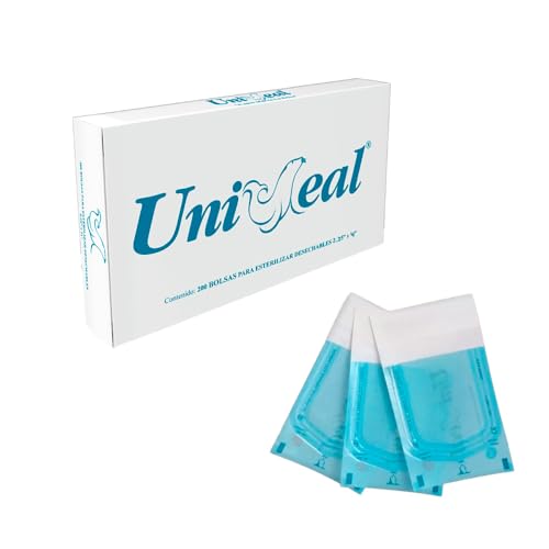 Catálogo de Utensilios de limpieza y esterilización para comprar online. 39 200 Bolsas para Esterilizar Instrumental, Bolsas de Limpieza Desechables, Instrumentos de Limpieza de Dientes o Uñas, Herramientas Dentales Esterilización, 5.71cm x 10.16cm