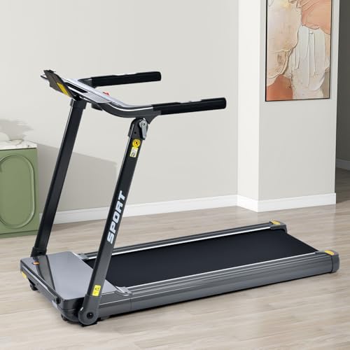 Image of Portable Electric Treadmill for Home Fitness
