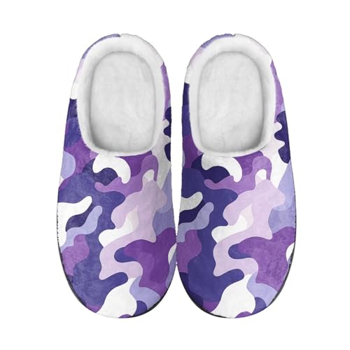 Binienty Womens Slippers Fuzzy Lined Home Slippers with Arch Support Anti Sikd Sole2