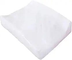 Trocador de Fraldas Para Bebê Anatômico Matelado Plastificado (Branco)