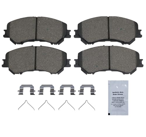 Image of HUSCH D1737 Front Ceramic Brake Pads Kit Fit For Nissan Qashqai 2017-2019, For Rogue 2014-2020, For Rogue Sport 2017-2022