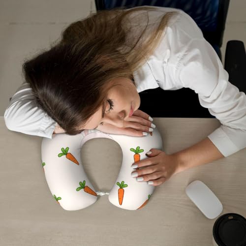 Almohada de viaje espuma viscoelástica U lavable miniatura 6