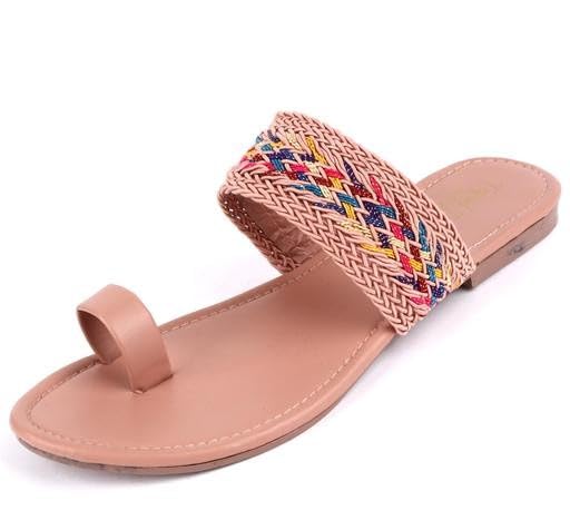 Image of Rehan Traders Stylish Tranding Stylish Flats Sandal| Comfortable, Lightweight, Anti Slip|SL 324