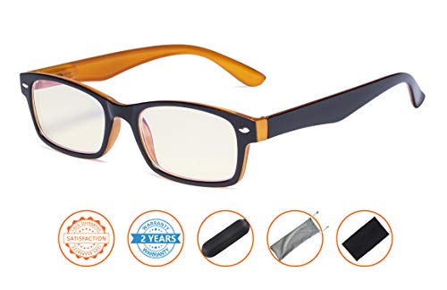 image for CessBlu Blue Light Filter Eyeglasses,Reduce Eyestrain Readers,Anti Blu