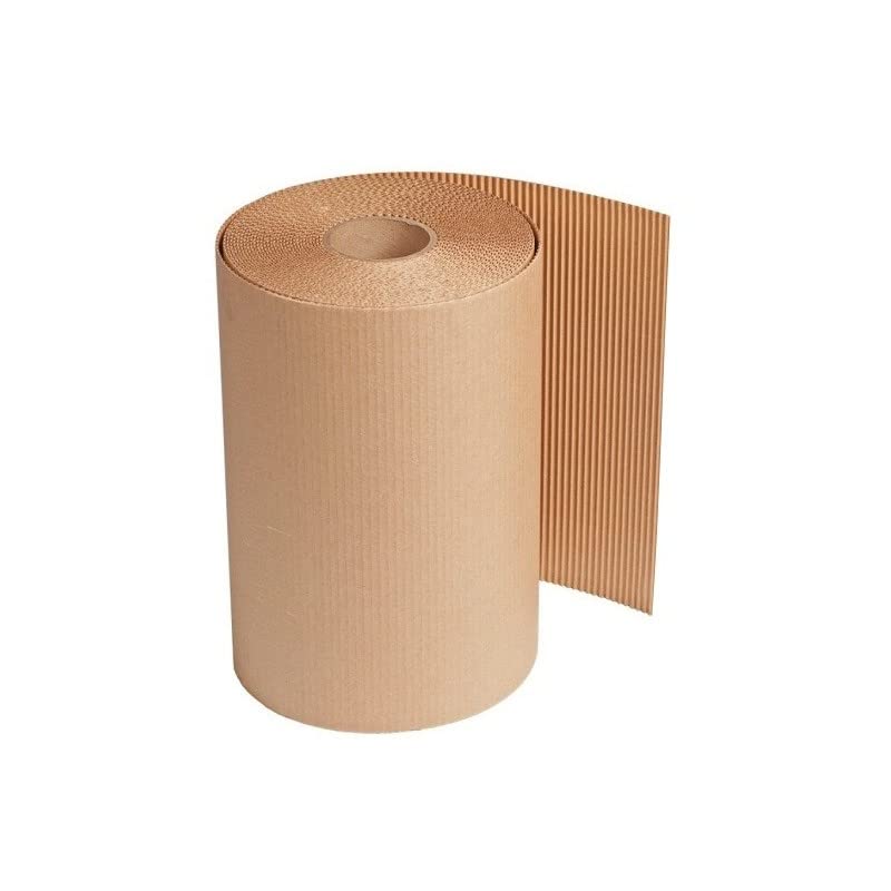 1 x Wellpappe Papier Rolle | Größe: breite 50,8 cm 500 mm x 75 m Länge | besten Preise | stark genug für idealen Schutz, schnelle UK Versand ist Erhältlich