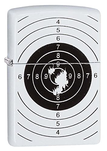Encendedor Zippo blanco mate modelo 81177 miniatura 1