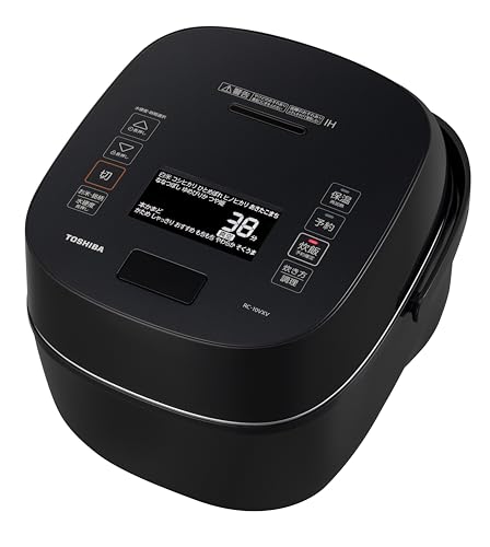 TOSHIBA RC-10VXV 炊飯器 ブラック Amazon | TOSHIBA(東芝) 炊飯器 炎匠炊き 5.5合 RC-10VXV(K