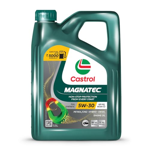MAGNATEC 3416662 Stop-Start 5W-30 Full Synthetic Engine Oil for Petrol, Diesel and CNG Cars (3.5L)