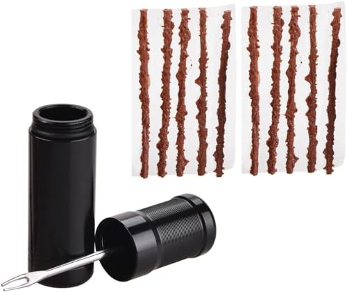 Tubeless Bike Tire Repair Kit, Bike Tire Puncture Kit, Tubeless Bike Tyre Puncture Repair Plugger Kit