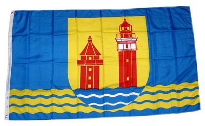 U24 Fahne Dahme – 90 X 150 Cm, 100 % Polyester, Wetterfest Mit Metallösen