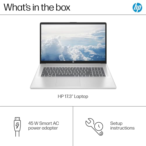 HP 17.3" FHD Business & Student Laptop Computer, 64GB RAM 2.5TB Storage (2TB SSD+512GB Docking Station Set), 6-Cores AMD Ryzen 5, Windows 11 Pro, PLUSERA Earphones, Silver - Image 6