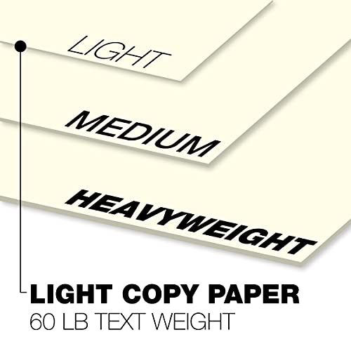 Springhill 11” x 17” Cream Copy Paper, 24lb Bond/60lb Text, 89gsm – Colored Printer Paper with Smooth Finish – Versatile and Flexible Computer Paper – 024046R, 500 Sheets (1 Ream) - Thumbnail 2