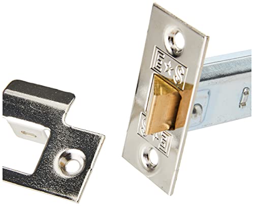 75mm Tubular Mortice Latch Polished Nickel, 1 - Pack - Image 3