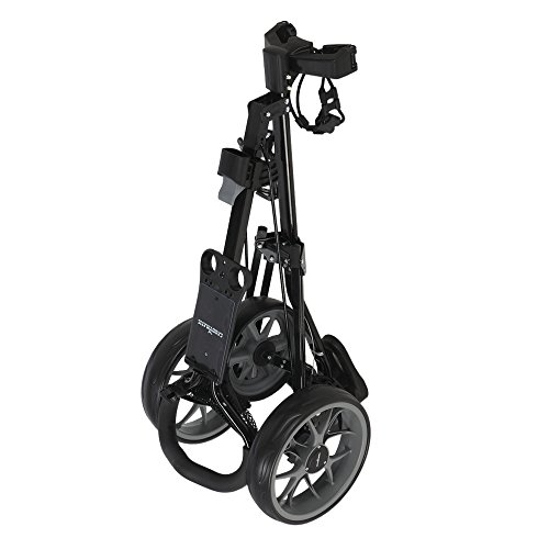Caddymatic Golf Pro Lite 3 Wheel Golf Cart Black/Gray #TOP3