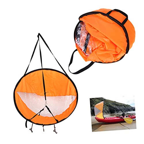 Voile de vent pour kayak pliable transparente pour éviter la fatigue