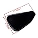 NAAMOTOMOX 1pc Glossy Black Left Side Battery Cover + 1pc Motorcycle Right Side Solo Saddle Bag and Pannier Storage Compatible with Harley Sportster 2014-2022 XL883 XL1200