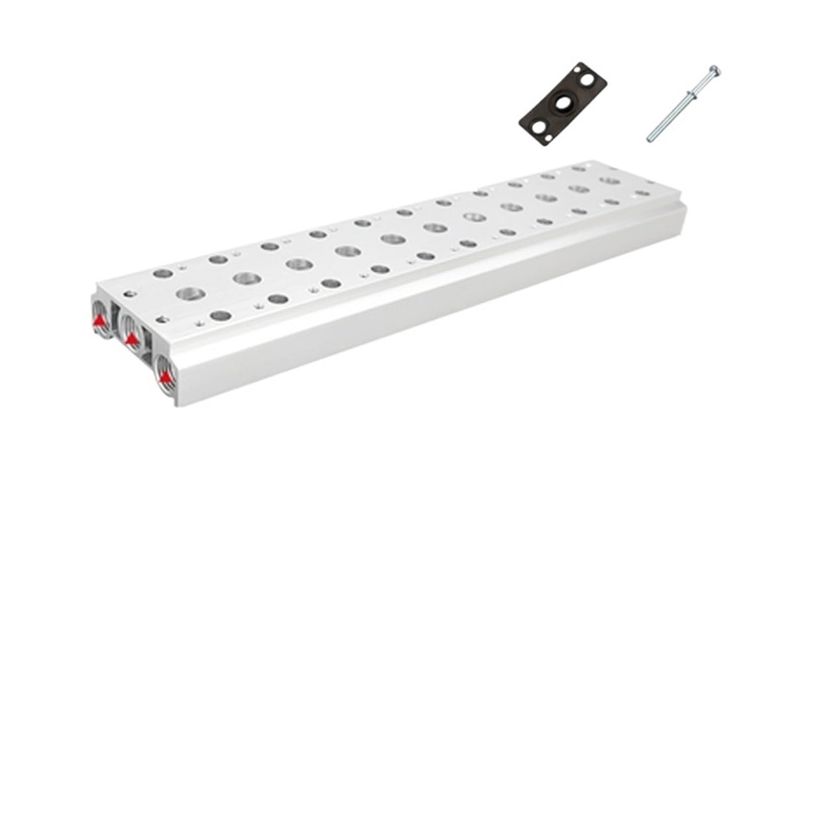 Collecteur pneumatique 300M 11F embase de distribution pour électrovanne de commande