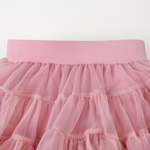 Magic Park 2-4T Toddler Girl Tutu Skirt Kid Tulle Skirts Birthday Holiday Party Girls Ruffle Short Skirt4