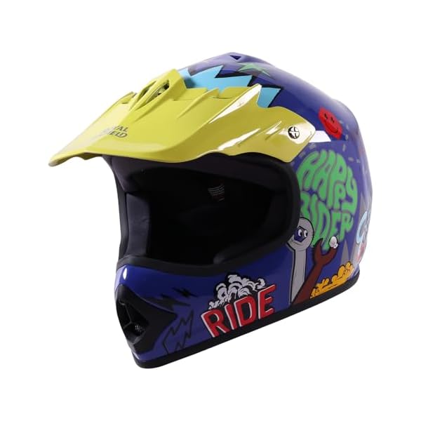Royal Enfield Roadster Geo Camo Face Helmet (Size: XS)-HEA240029-PURPLE