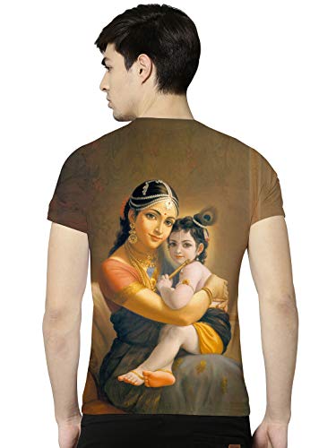 Image of STAND OUT All Over Printed Shiva, Krishna, Hanuman, Kali, Ram and Ravana, Ramayan, Bagavath Githa, Buddha Religious, Spiritual, Hindu Gods T-Shirts