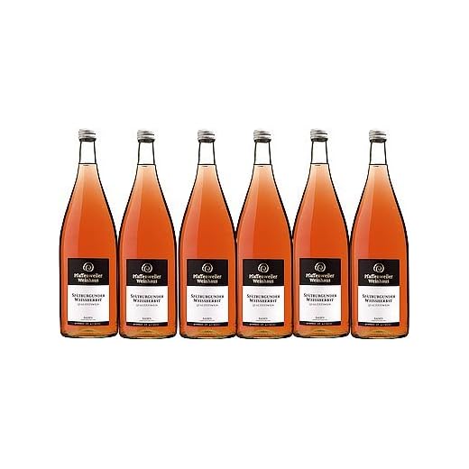 Pfaffenweiler Weinhaus Spätburgunder Weißherbst Qualitätswein feinherb (6 x 1,0L)